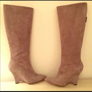 Kate Spade Darya Gray Knee High Fashion Boots
